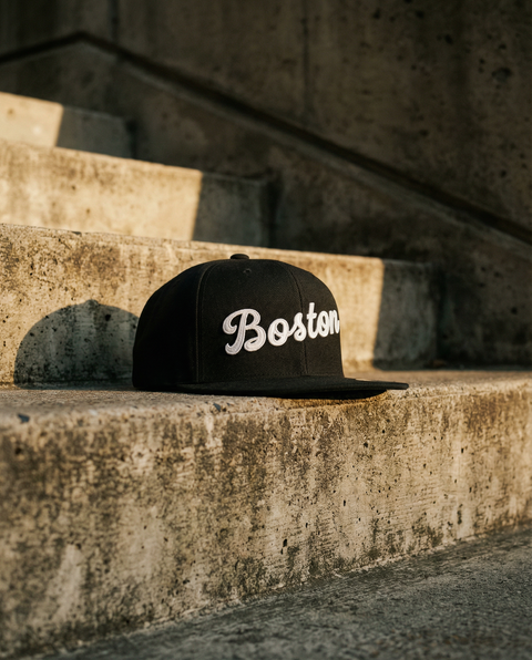 Boston Script Snapback