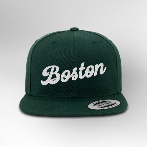 Boston Script Snapback