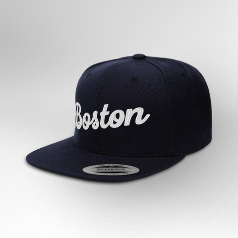 Boston Script Snapback