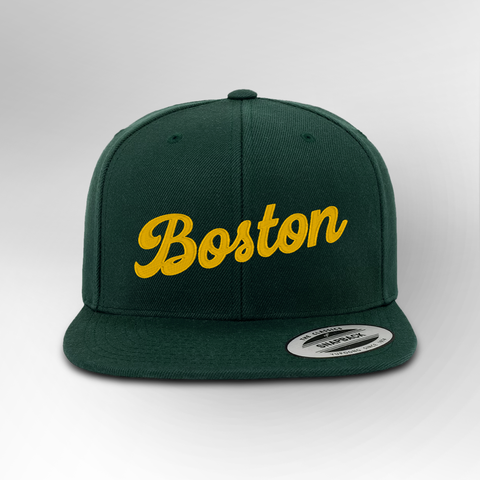 Boston Script Snapback