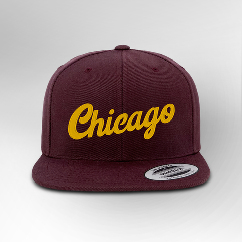 Chicago Script Snapback