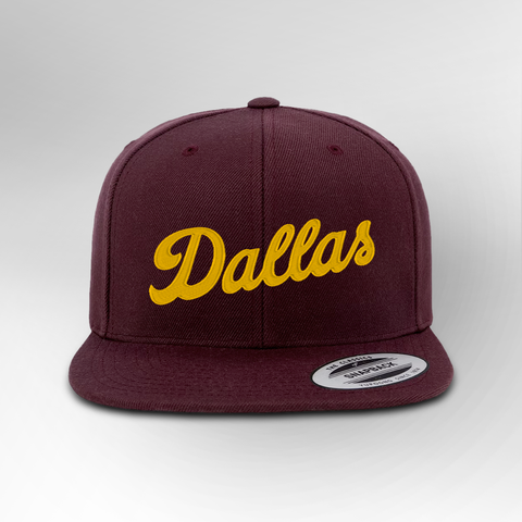 Dallas Script Snapback