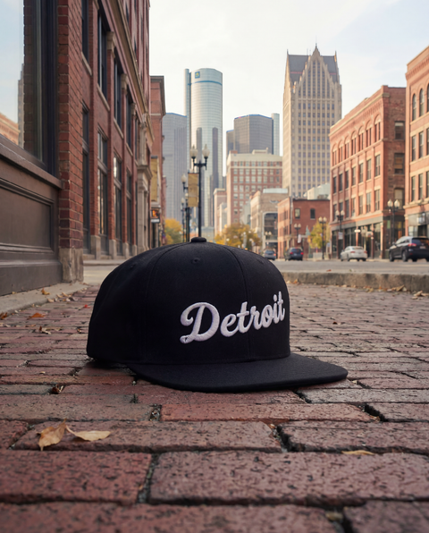 Detroit Script Snapback