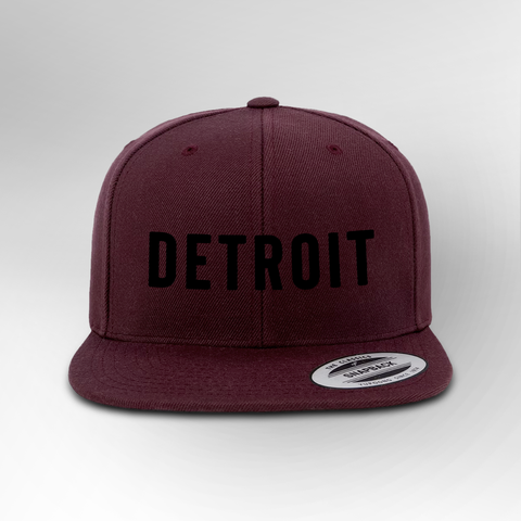 Detroit Block Snapback