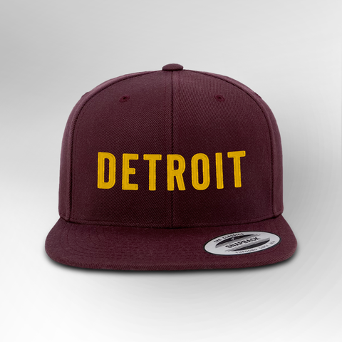 Detroit Block Snapback