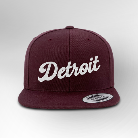 Detroit Script Snapback