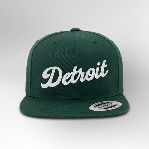 Detroit Script Snapback
