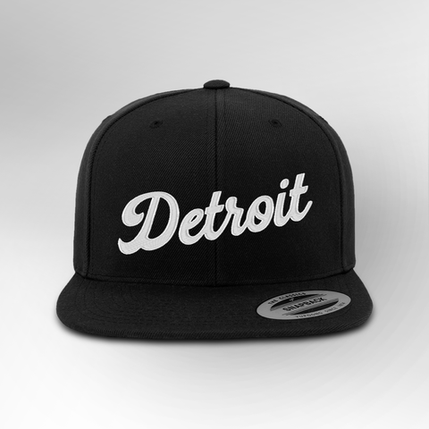 Detroit Script Snapback