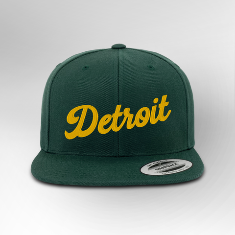 Detroit Script Snapback