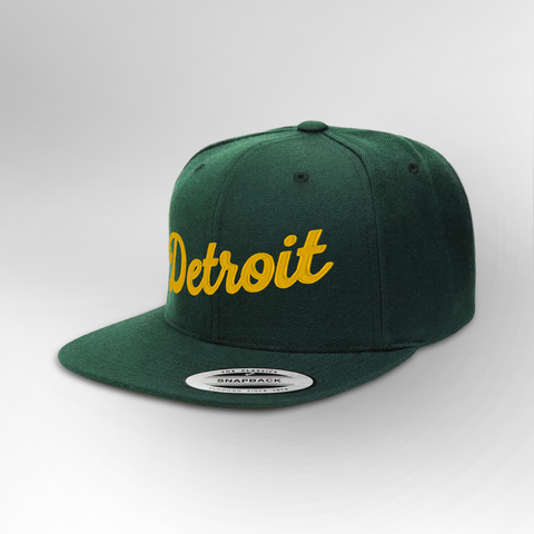 Detroit Script Snapback