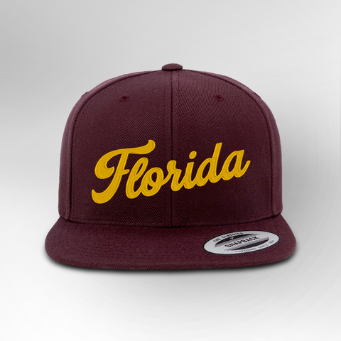 Florida Script Snapback