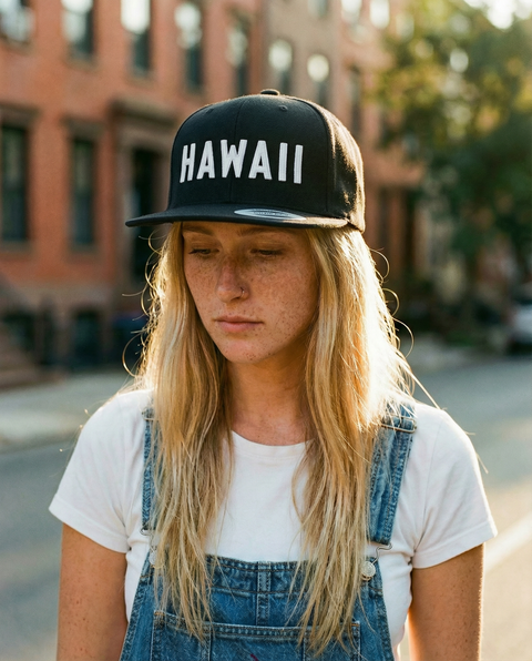 Hawaii Block Snapback