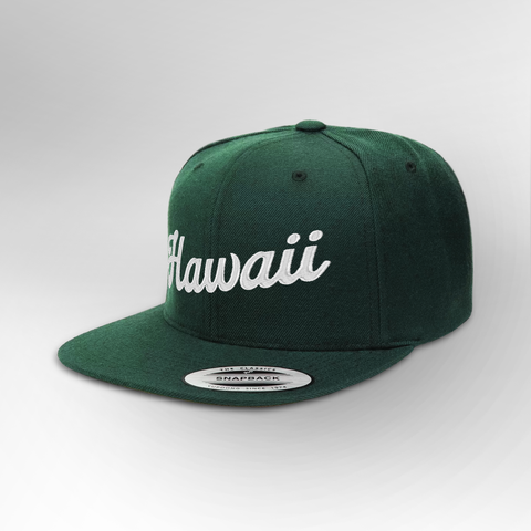 Hawaii Script Snapback