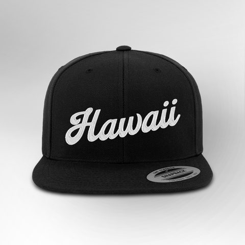 Hawaii Script Snapback