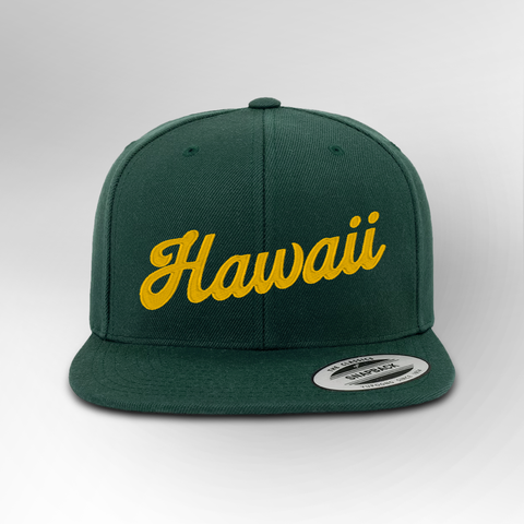 Hawaii Script Snapback