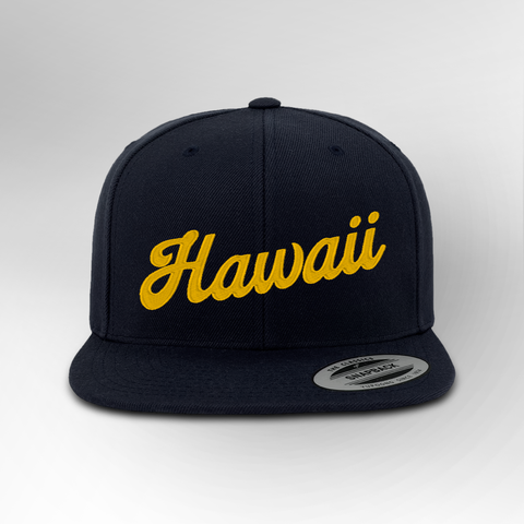 Hawaii Script Snapback