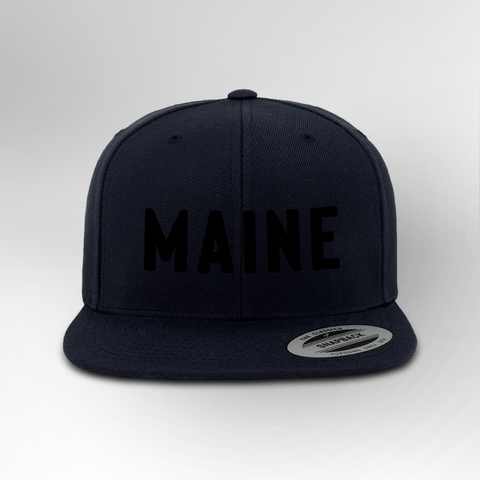 Maine Block Snapback