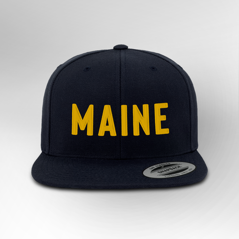 Maine Block Snapback