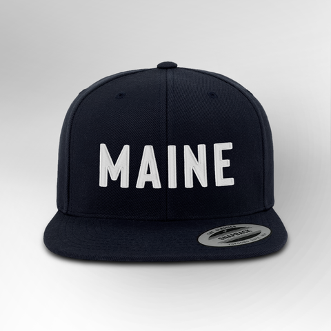 Maine Block Snapback
