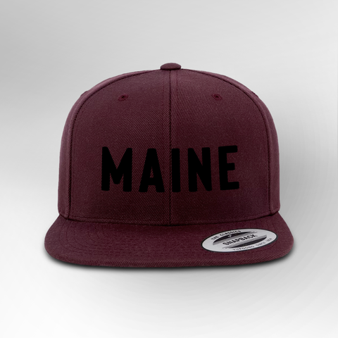 Maine Block Snapback