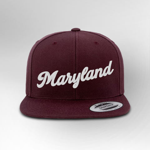 Maryland Script Snapback