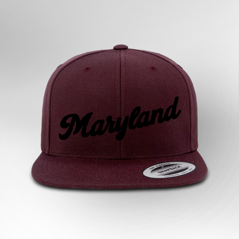 Maryland Script Snapback