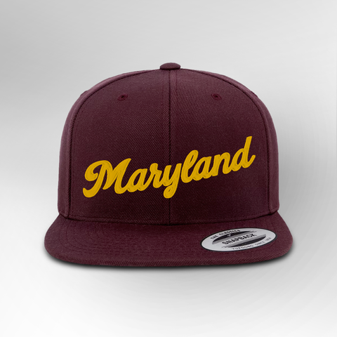 Maryland Script Snapback