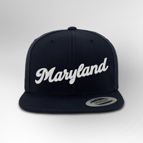 Maryland Script Snapback