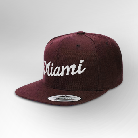 Miami Script Snapback