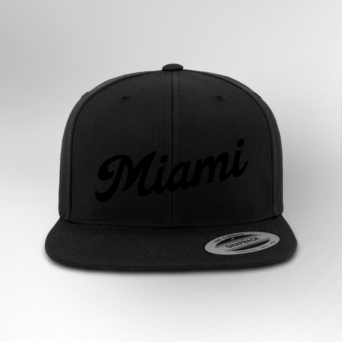 Miami Script Snapback