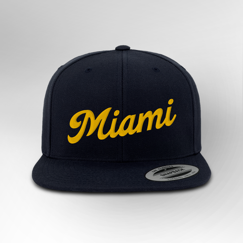 Miami Script Snapback