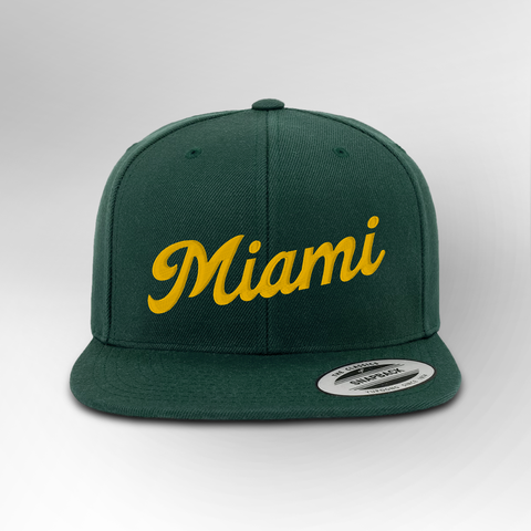 Miami Script Snapback