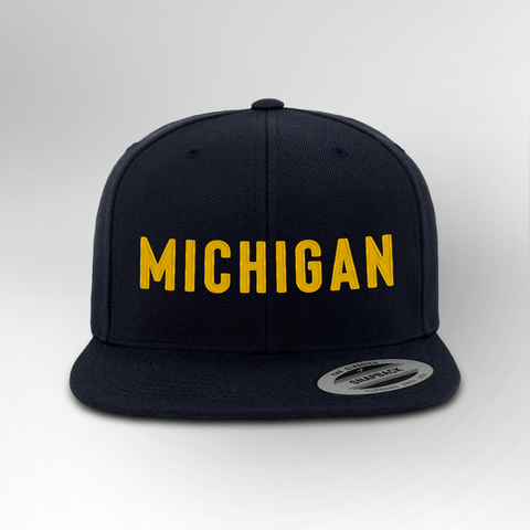 Michigan Block Snapback