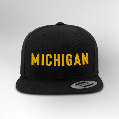 Michigan Block Snapback