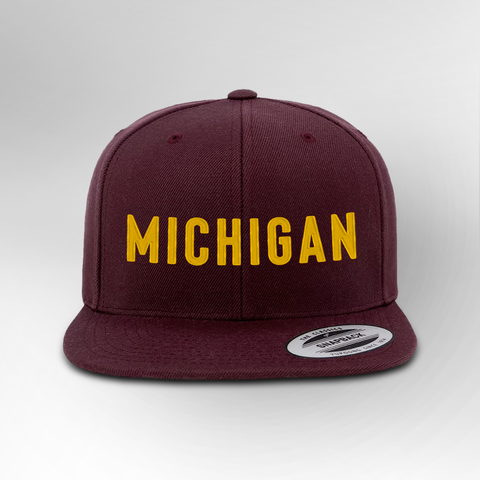 Michigan Block Snapback