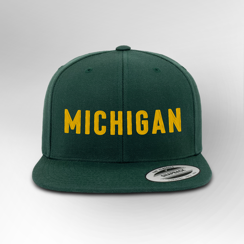 Michigan Block Snapback