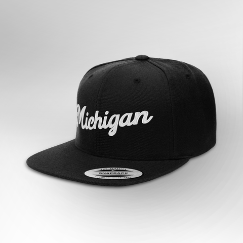 Michigan Script Snapback