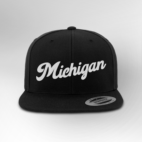 Michigan Script Snapback