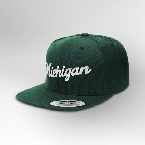 Michigan Script Snapback