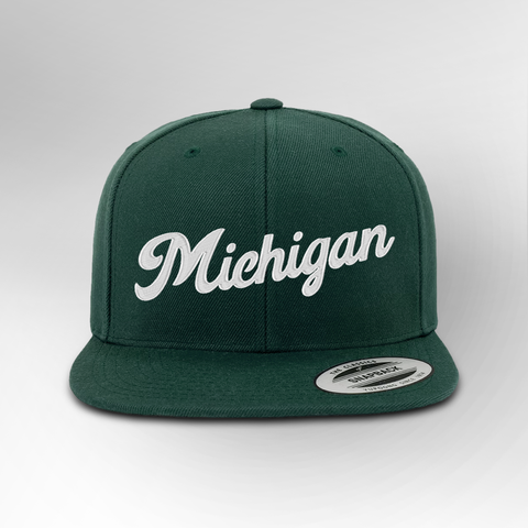 Michigan Script Snapback