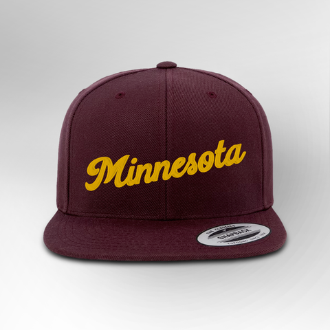 Minnesota Script Snapback