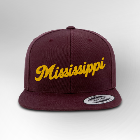 Mississippi Script Snapback