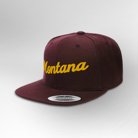Montana Script Snapback