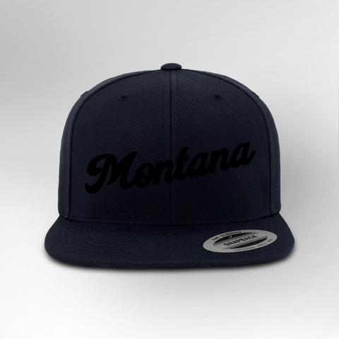 Montana Script Snapback