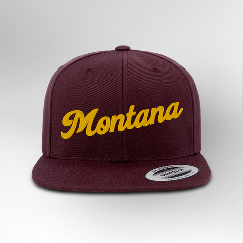 Montana Script Snapback