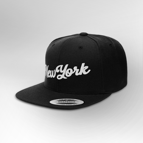 New York Script Snapback