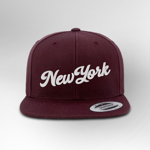 New York Script Snapback