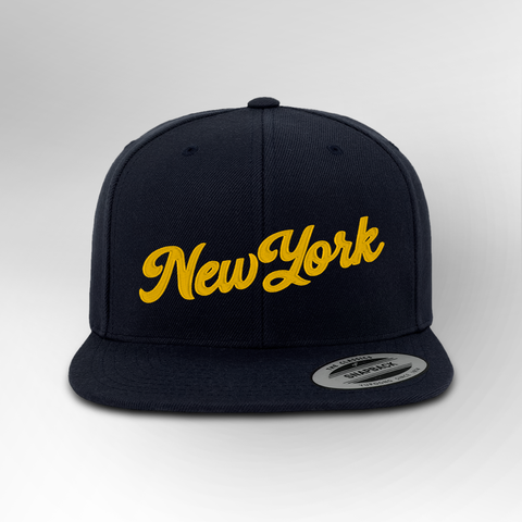 New York Script Snapback