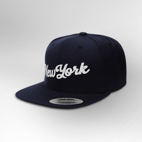 New York Script Snapback