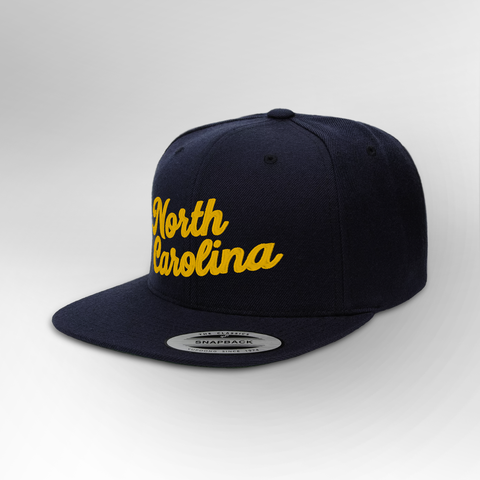 North Carolina Script Snapback